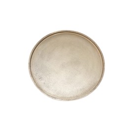 DN DECONATION Gold Tray, 14.76“ Decorative Trays for Coffee Table, Farmhouse Tray, Round Wooden Trays for Living Room Decor