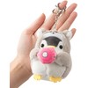 AIXUAN Cute Sibaine Head Plush Penguin Donuts Keychain Bag Charm