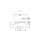 Mobilistics OBD2 Under Dash Mounting Bracket for OBDII Y Adapter