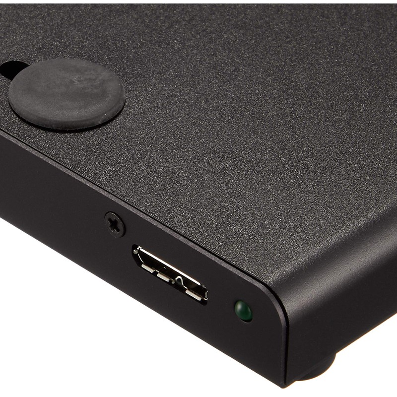 SilverStone SST-PTS01B - External USB 3.0 Hard Disk Drive Enclosure