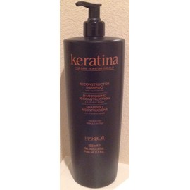 Harbor Phytorelax KERATINA Reconstruction Shampoo with Liquid Keratin Made in Italy 1000 ml 1lt