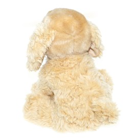 tachi Cocker Spaniel Soft Toy Dog Cuddly Toy Beige Sitting 28 cm