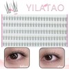 10 Rows Large Capacity False Eyelashes, Lower Eyelashes, Small Flame