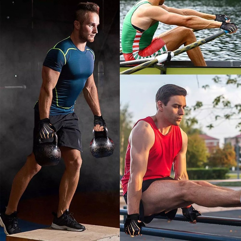 TMA Power Weight Lifting Training, Cycling, Gym Gloves Straps Wrist