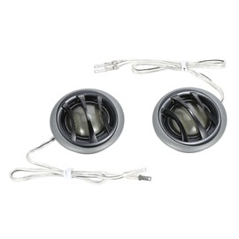 1 Pair 2in 150W Car Tweeter Speaker High Fidelity Silk Dome Automotive High Pitch Speaker