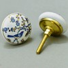 ARTISNO Bird Ceramic Knobs Kitchen Cabinet Drawer Knobs Hardware Knobs