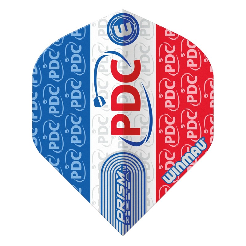 WINMAU PDC Prism Darts Flight Collection - 5 sets per