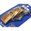 AI IB-008 Padlock Keys, 3 Identical Keys, Brass, Body Width: