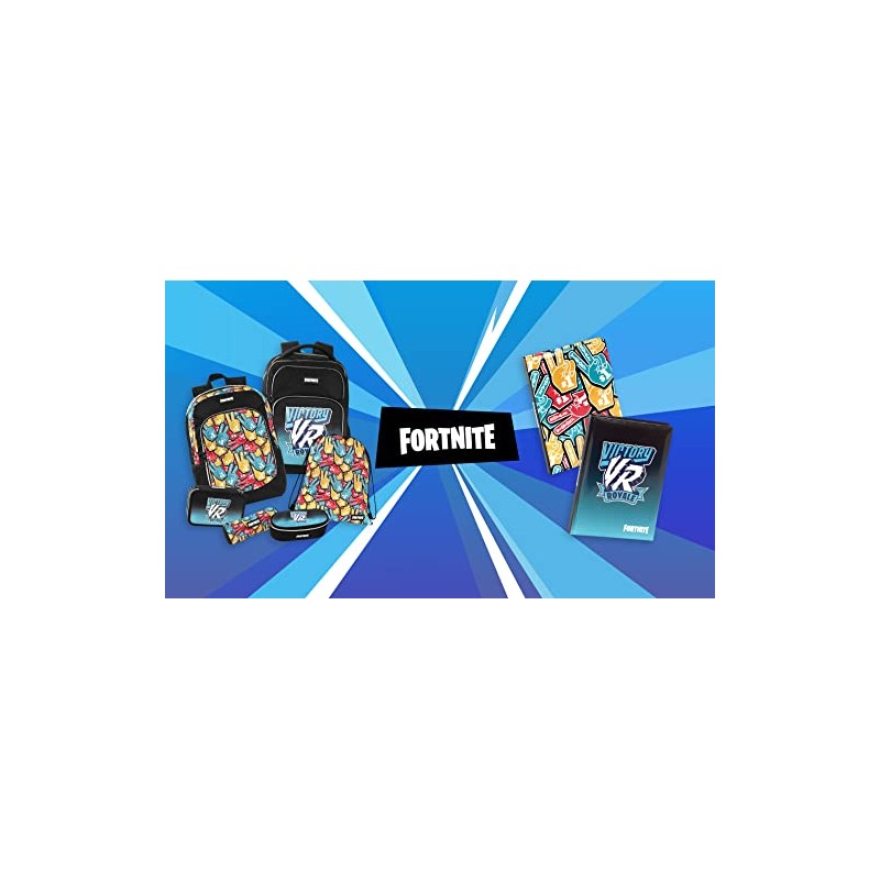 Panini Organized Rectangular Pencil Case - Fortnite - Sporty Victory