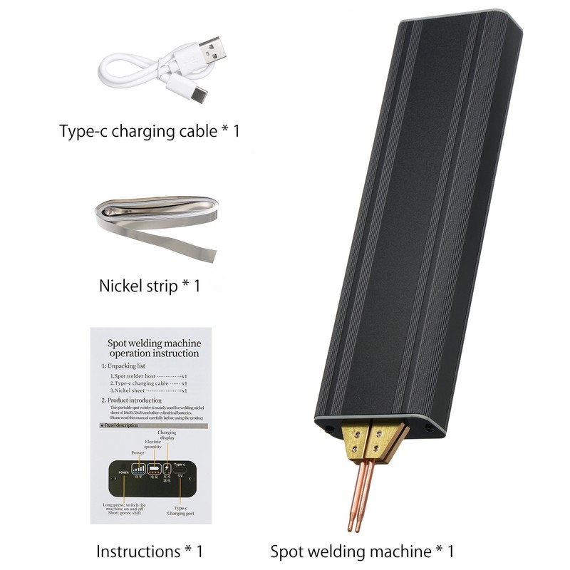 Spot Welder 5 Gears Adjustable Portable Handheld Spot Welding Machine