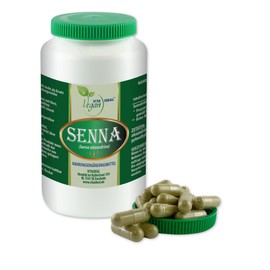 VITA IDEAL Vegan® Sennes – Leaves 90 Capsules – Senna Alexandrina – Daily Serving 600 mg Senna Leaves Pure Powder Natural, Vegetable and No Additives, Original from Vitadeal.