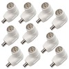 FE-CFP-AP4W-10P 4K8K Compatible Antenna Plug for 4C White 10 Pieces
