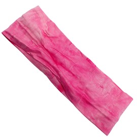Topkids Accessories Soft Wide Headbands for Women, Stretchy Headband, Hair Accessories for Women, Hair Bands for Women, Headbands for Women's Hair, Head Bands Adult Women (Pink Tye-Dye)