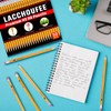 LACCHOUFEE Wood-Cased #2 HB Pencils Bulk, Pre-sharpened with Eraser top,