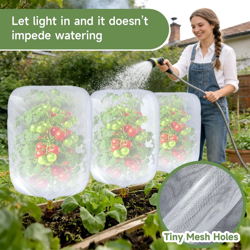Bird Netting for Blueberry Bushes, 3 Pack 3.2 X 2.6