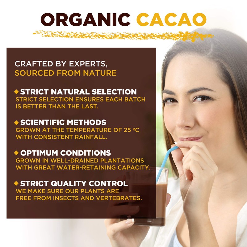 MySuperfoods Organic Cacao Powder 500g, Natural Source of Potassium