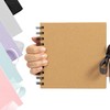 Scrapbook Photo Album Spiral Bound for Wedding Couple Travel Memory