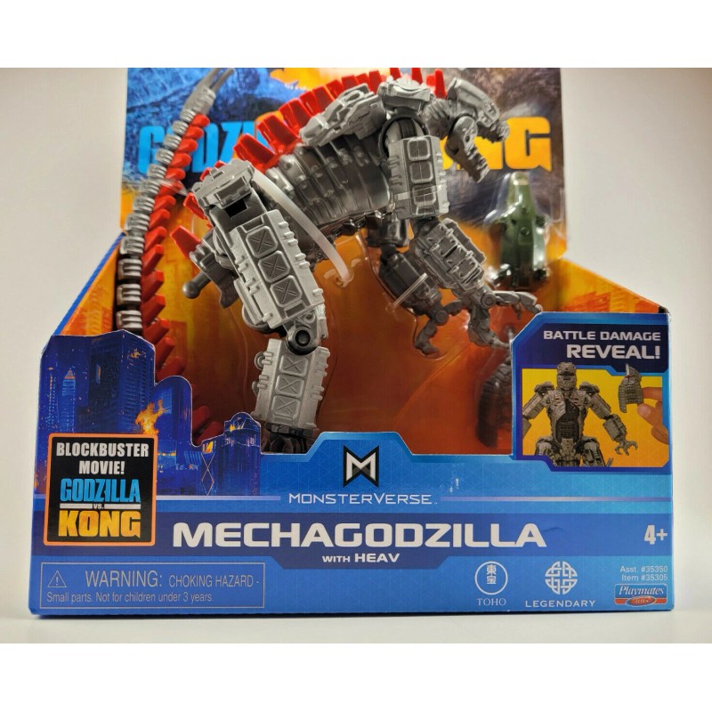 Playmates Toys Godzilla vs Kong MECHAGODZILLA with Heav 6" Action