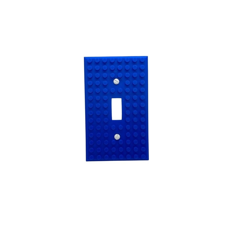 Designz3D Brick Wall Plate, Single Toggle Light Switch Cover for