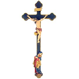 13 Inches High, Roman Catholic Devotions Sorrowful Mother Crucifix
