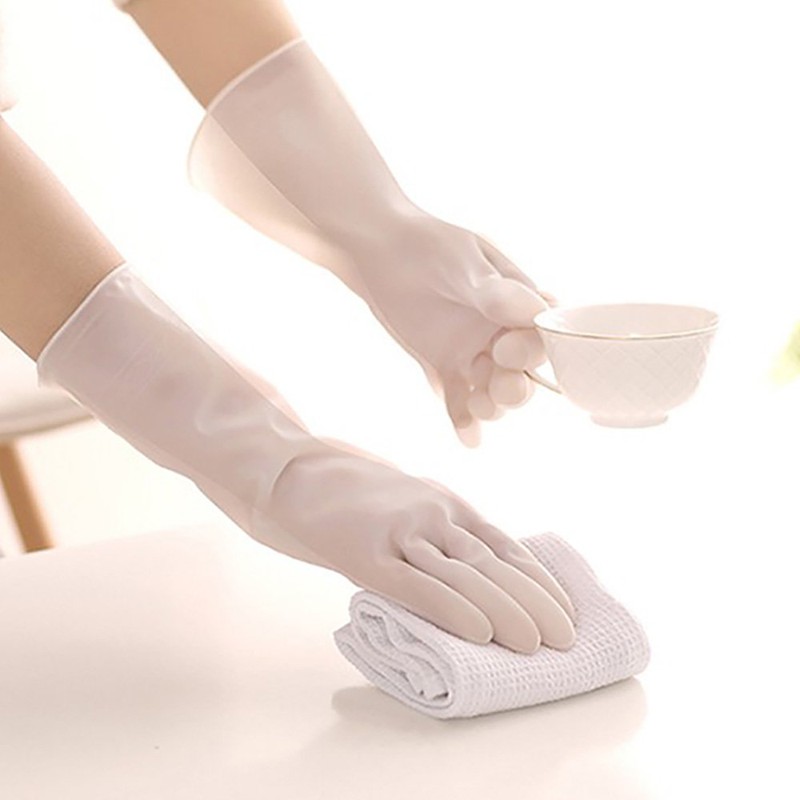 Nitrile rubber gloves kitchen cleaning dishwashing pvc gloves, LL_3 sets