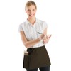 BOHARERS Waist Apron with 3 Pockets - Brown Waitress Waiter