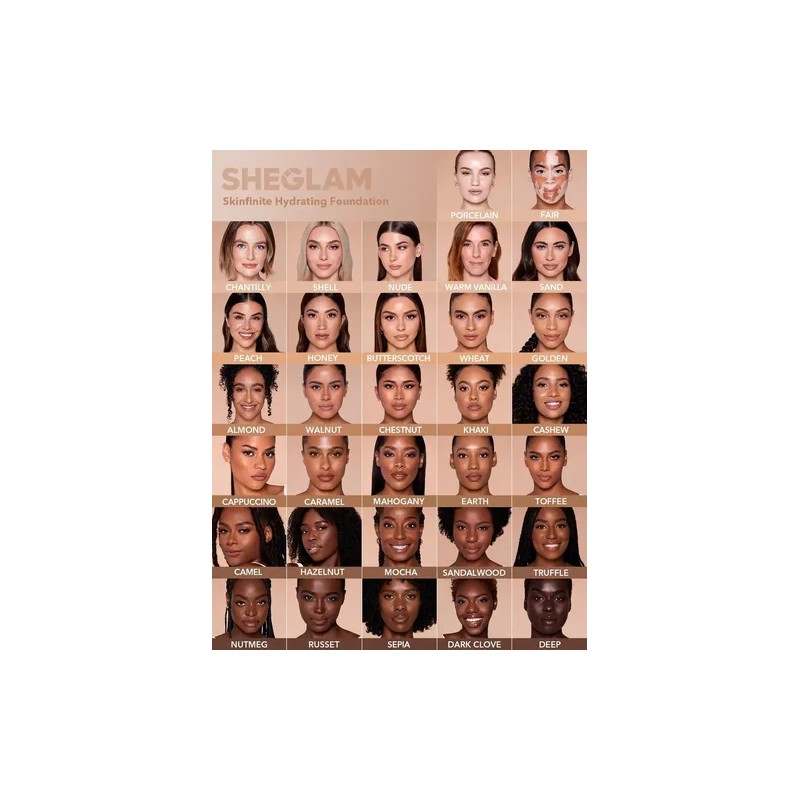 Crema Hidratante Sheglam Skinfinite Base Tono Nude