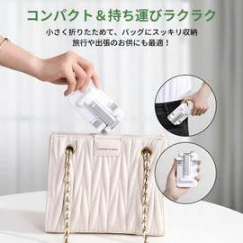 スマホスタンド 折り畳み 高さ調整可 コンパクト スマホ立て 携帯スタンド 卓上 スマホスタンド 角度調整可能 持ち運び 滑り止め付き ブラック ホワイト 折りたたみ式スマートフォンスタンド デスクトップホルダー (ホワイト)