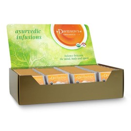 Davidson's Organics, Ayurvedic Infusions, Energize, 100-count Individually Wrapped Tea Bags