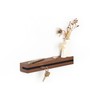 Buchenbusch urban design Key Hook Walnut Felt Insert Black (72