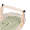 Foldable Baby Bath Support with Thermometer Slip Resistant Ergonomic Infant