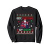 Best Christmas By Drum Sweater Santa Playing Drum Drummer Sweatshirt,