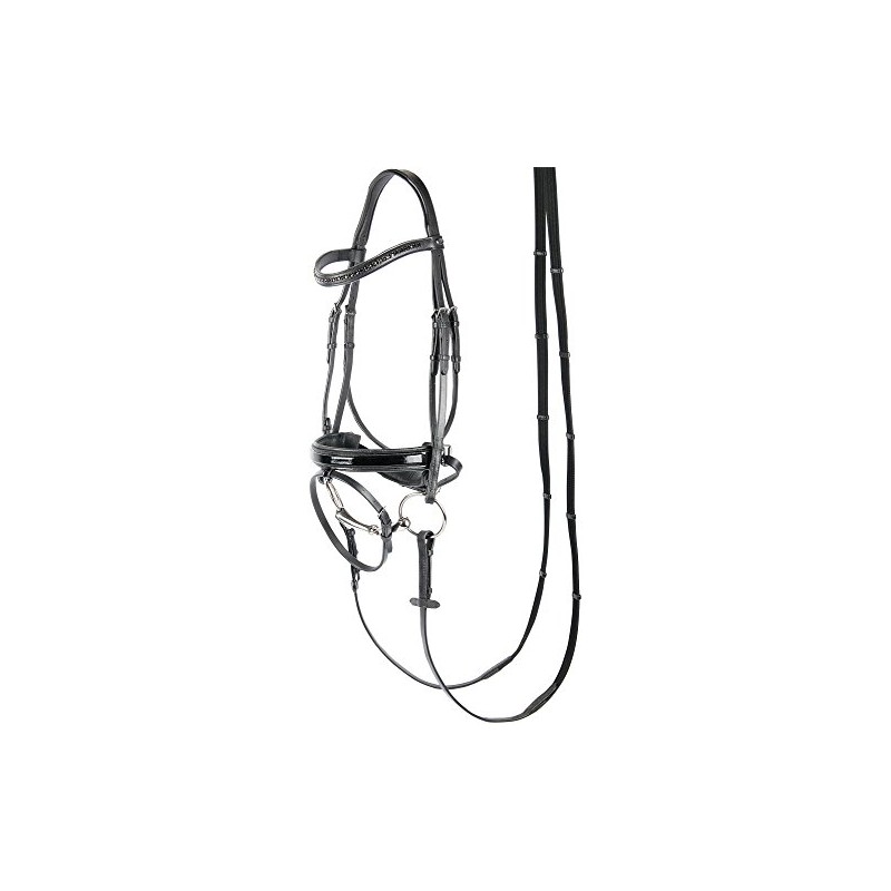 Harry's Horse Hoofdstel Lacque Square, Größe:cob