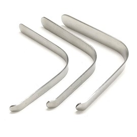 span Stainless Steel L-Shape Tongue Depressor (Set of 3 Pieces)
