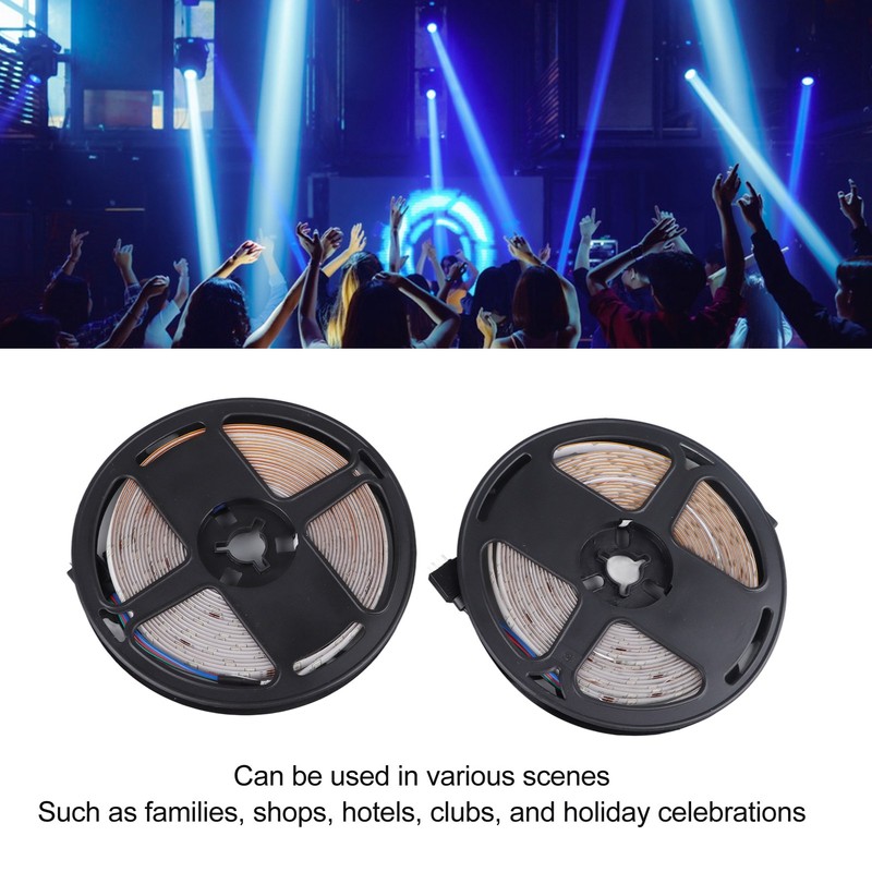 12V 5050 RGB LED Strip Light 2835 Colorful 60 Light