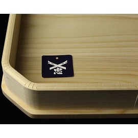 Ise Miyachu Brand Oshiki Yoshino Cypress, 8 Inches, Shinto Shelf, For Offerings, Sanpo, Sanpo (With Miyachu Tag), Width 9.7 inches (24.7 cm), Depth 9.7 inches (24.7 cm), Height 1.4 inches (3.5 cm)