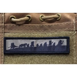 1x4 Lord of the Rings Morale Patch Tactical Military Army Badge Hook Flag
