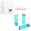 Cadbibe 15ml Glass Vials with Screw Caps and Plastic Stoppers,