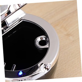 PACKOVE 2pcs Car Ashtray Holder Auto Led Ashtray Non-slip Material Portable Smokeless Design