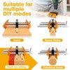 BLEKOO Upgraded 6.7 inch Self Centering Doweling Jig Kit, Drill