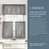 Elrene Home Fashions 026865885286 Cameron Kitchen Tier Window Curtain, Set