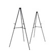 Lightweight Aluminum Telescoping Display Easel, 70 Inches, Black (2)