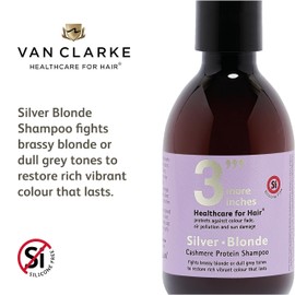 3'''More Inches Cashmere Protein UV Protective Shampoo 1000ml - Restoring & Strengthening Shampoo - Color Protective - Silicone Free - With Protein Amino Acids - Hair Care by Michael Van Clarke