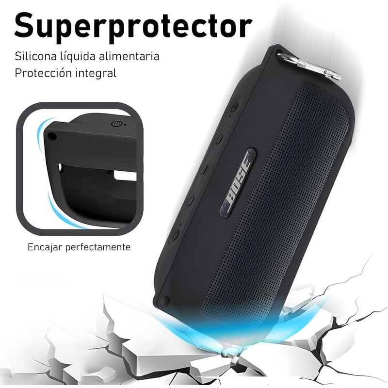 AVELINE006 Funda Soundlink Flex, Funda de Silicona para Bose SoundLink