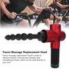 Fascia Massager Replacement Head Promote Recovery Waterproof Silicone Muscle Massager