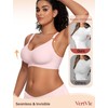 Vertvie Womens Wireless Bras No Underwire Push Up Bra Seamless