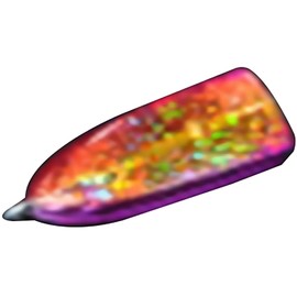 MARUSHINGYOGU Dragon BOAT Sinker, Purple G, 2.8 oz (80 g)