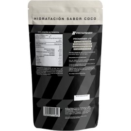 Prowinner Lite Electrolitos en Polvo Bebida para Preparar Electrolitos Sabor Coco Con Sodio, Potasio, Magnesio y Calcio Sin Azúcar Añadido 225 g