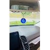 Llavero mágico azul mal de ojo para protección y bendición,
