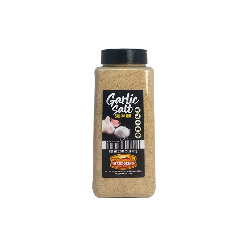 Mendocino Garlic Salt 32 oz Jar